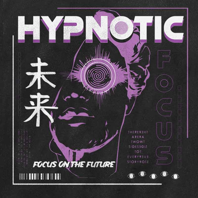 Sweat japonais streetwear avec motifs futuristes et cyberpunk, design inspiré du style dystopique et de caractères kanji