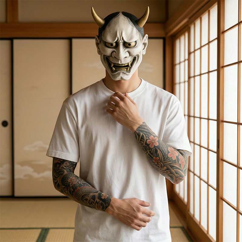 T-shirt blanc japonais en coton 350 g/m²