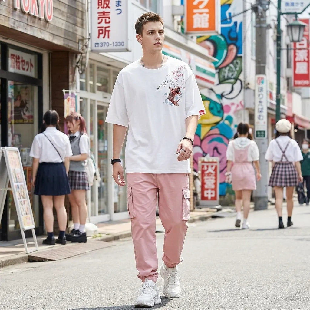 T-shirt harajuku japonais