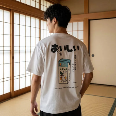 T-shirt Imprimé Japonais