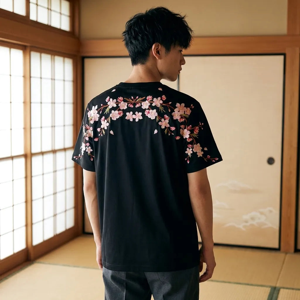 T-Shirt Sakura vue arrière