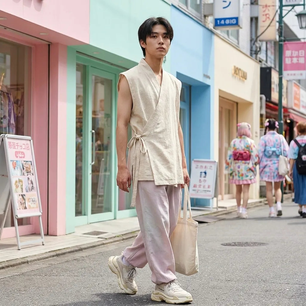 T-Shirt Style Japonais vue arrière
