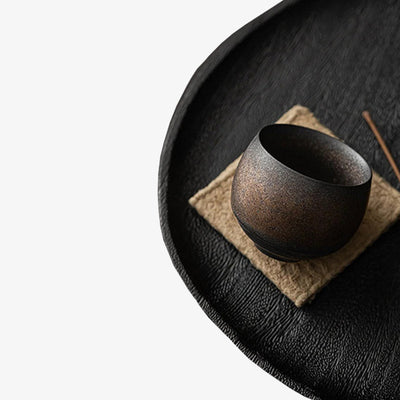 Tasse à thé japonaise peinte à la main en céramique, alliant élégance et tradition