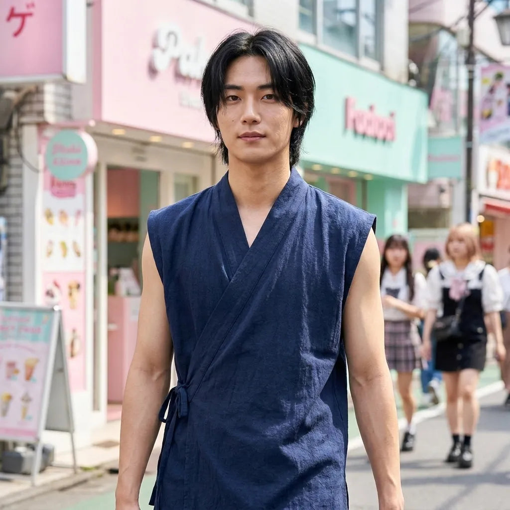 Tee shirt Japonais Homme vue arrière