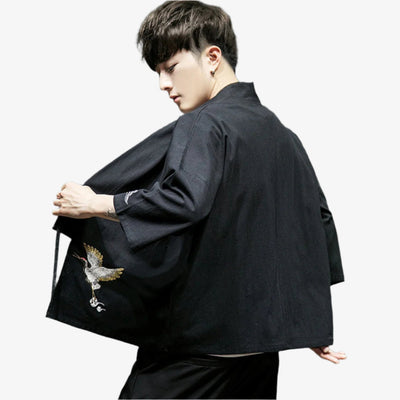 Tenue complète haori homme inspirée du Japon
