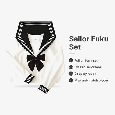 Uniforme Ecole Japon à plat, vue de face