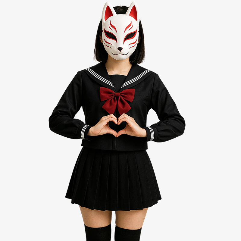 Ensemble Uniforme Sailor Japonais blouse et jupe