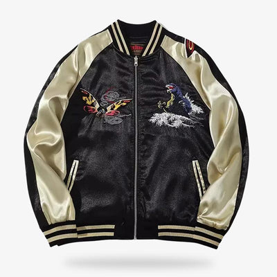 Veste bombardier japonaise au style affirmé