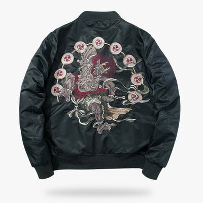 Veste bomber Fujin brodée