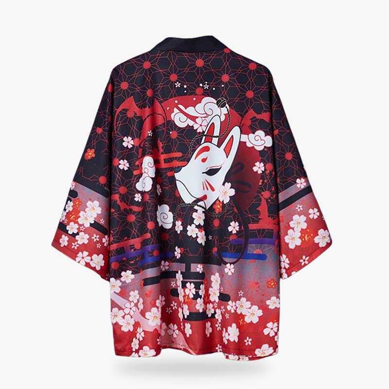 Veste kimono grande taille pour femme