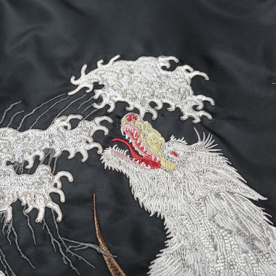 Veste souvenir japonaise brodée