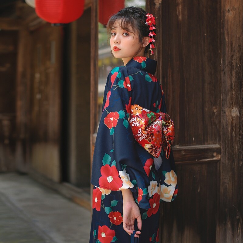 kimono japonais style pour femme