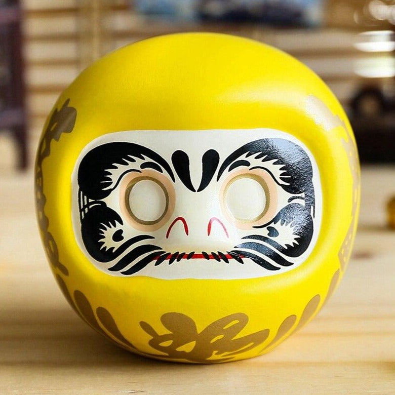 Daruma Tirelire Jaune