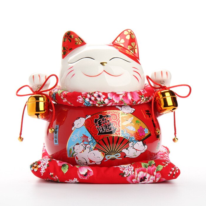 Maneki Neko À Clochettes