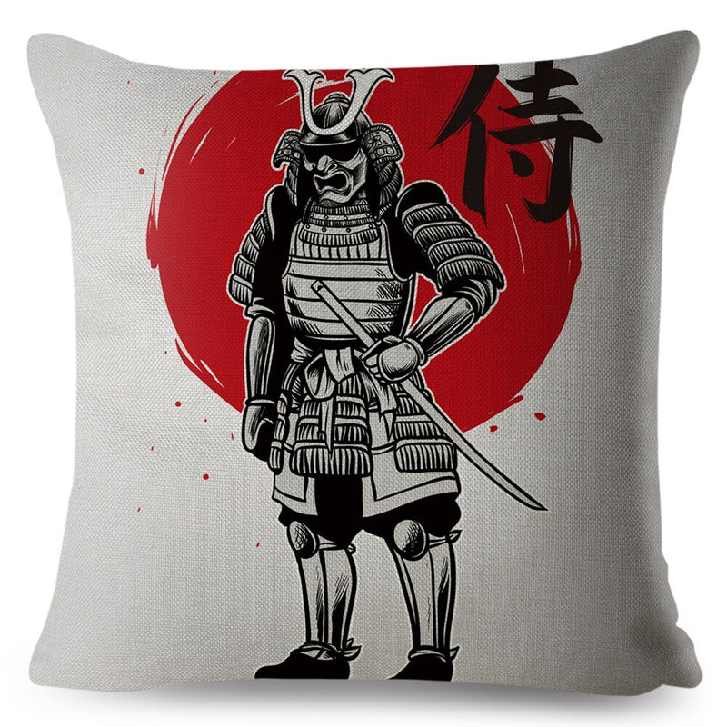Housse Coussin Japonais Geisha Style