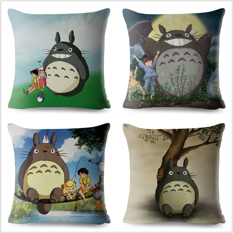 Housse Coussin Japonais Dessin Anime