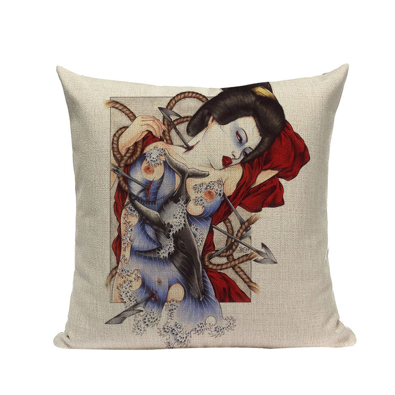 Housse Coussin Tete Femme