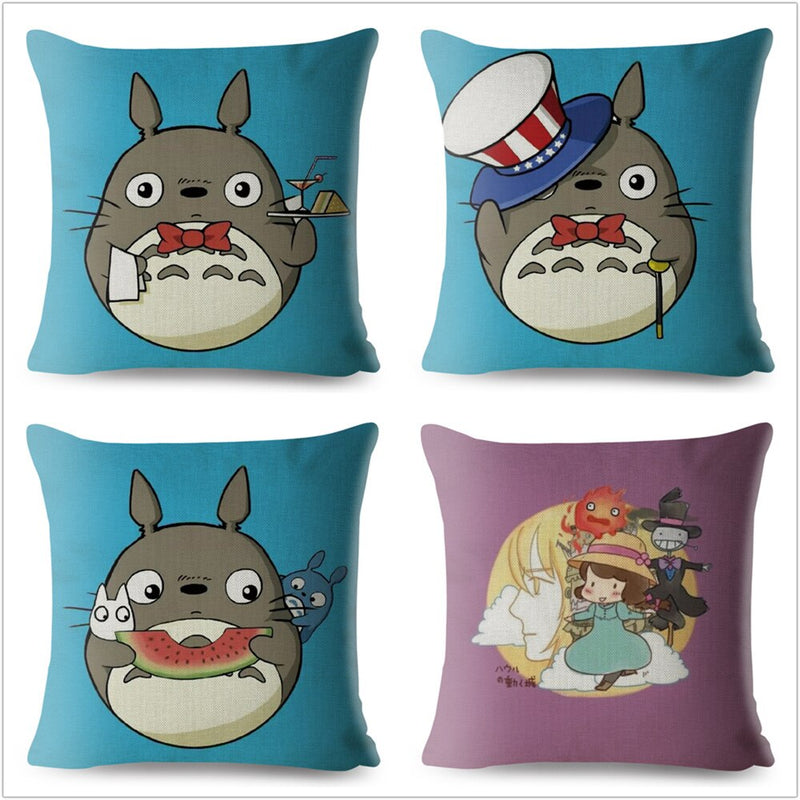 Housse Coussin Japonais Dessin Anime