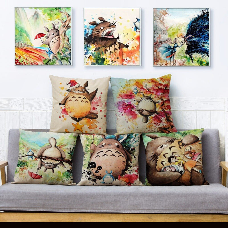 Coussin Manga Long Totoro