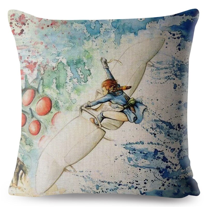 Housse Coussin Motif Estampes