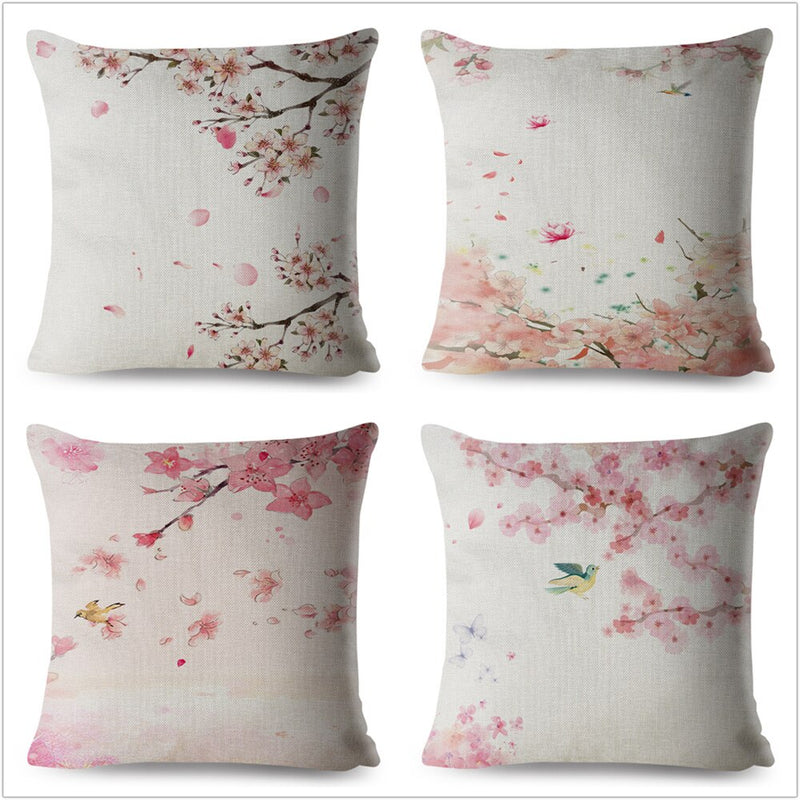 Housse Coussin Japonais<Br/ > Sakura