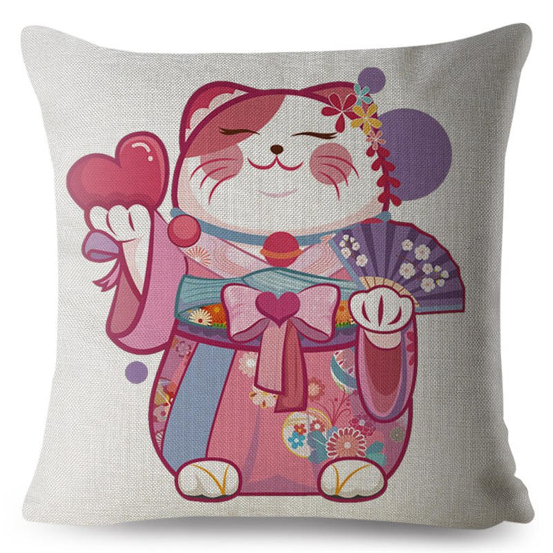 Coussin Imprime Chat