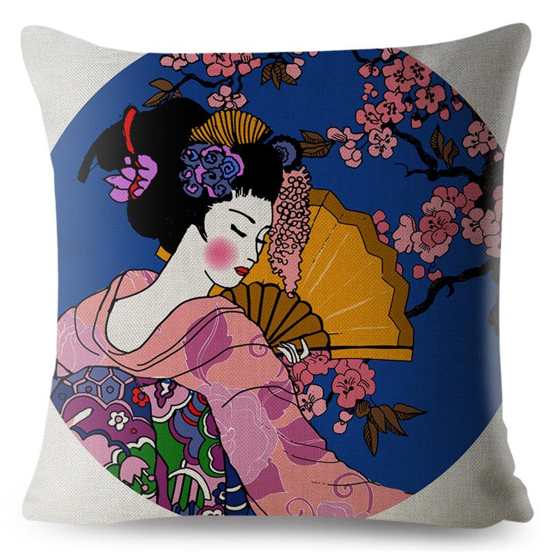 Femme Coussin Japon