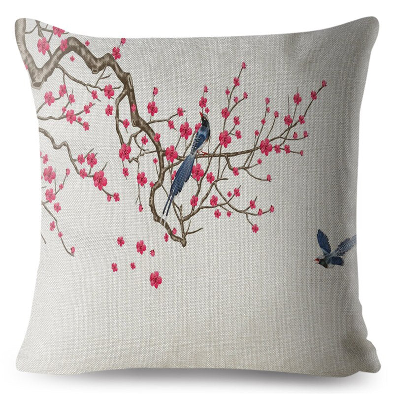 Coussin Motif Sakura