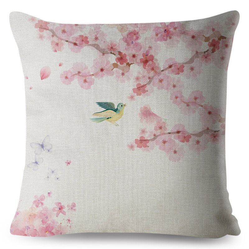 Housse Coussin Japonais<Br/ > Sakura