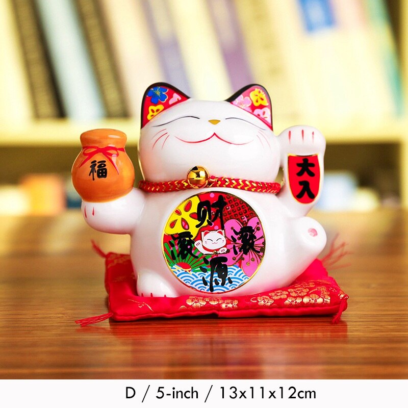 Chat manekineko se reposant en tirelire japonaise, NEKO NO KYUSOKU