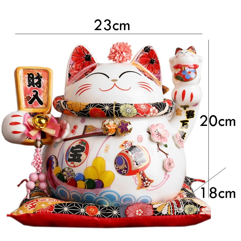 Maneki Neko À Clochette