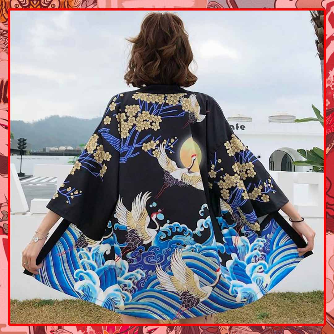 KIMONO-VESTE-TRADITIONNEL-FEMME-JAPONAIS