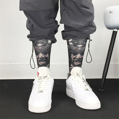 Paire de chaussettes streetwear folklore japonais