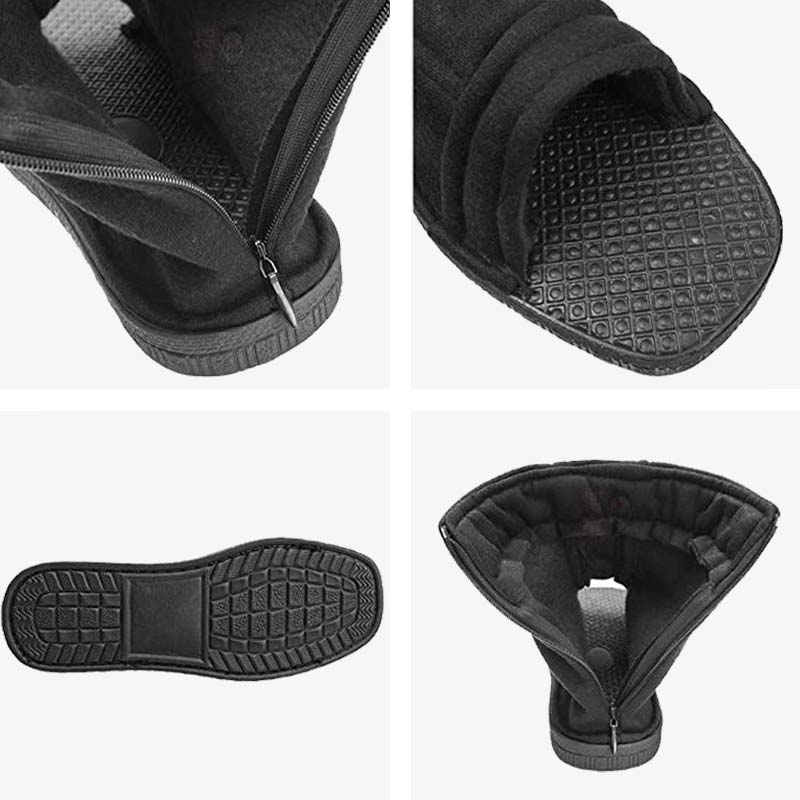 LA chaussure Shinobi est noire comme la tenue des guerriers japonaise de l'ombre