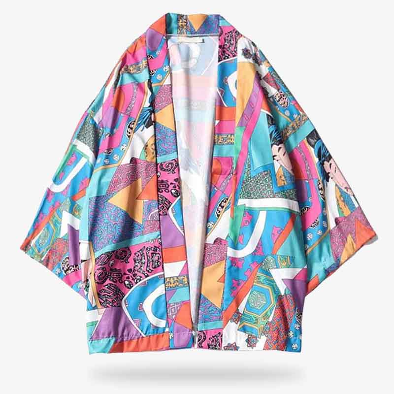 Veste haori onsen porté dans les ryokan du Japon