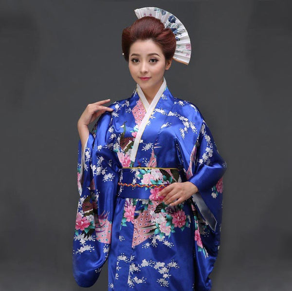 kimono-bleu-femme-vintage