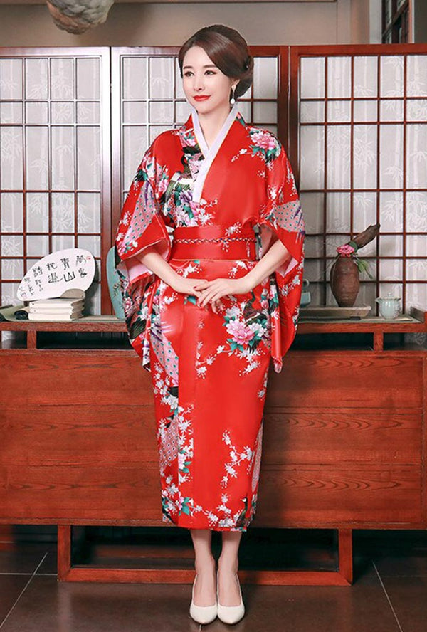 kimono-femme-fleuri-long