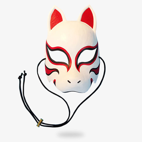 Ce masque de kitsune japonais est un masque de démon renard. Masque Ninja dans le manga Naruto