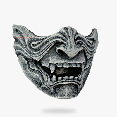 Masque Oni traditionnel pour cosplay samourai