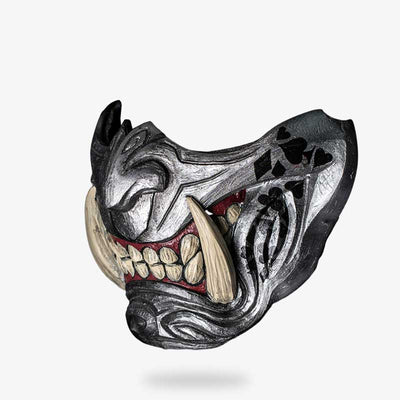 Masque samouraï pour déguisement et airsoft
