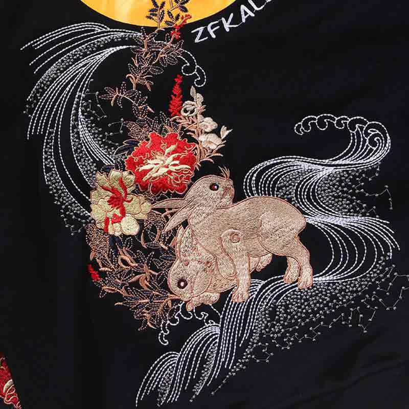 Sweat a Capuche Motif Japonais