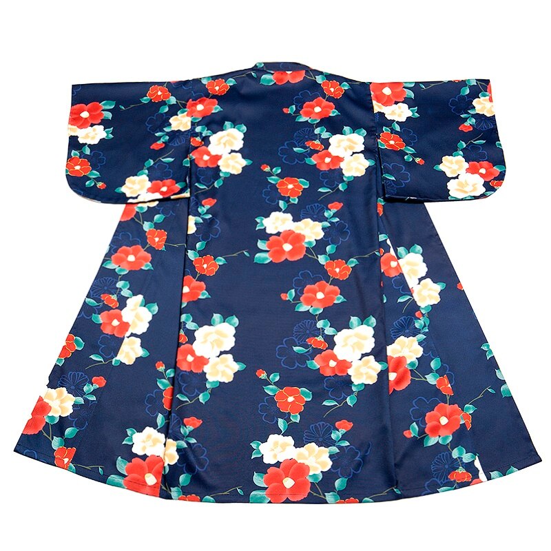 Motif Ume sur kimono japonais