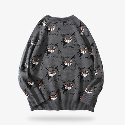 Pull Pokémon Gengar coton doux unisexe