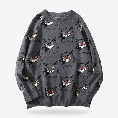 Sweat Gengar vue de dos style japonais