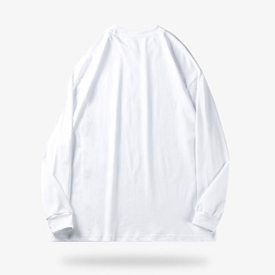 Un sweat japonais manga de couleur blanche