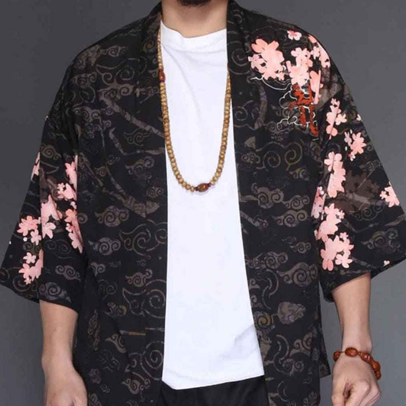 veste-kimono-japonaise-homme-fleurs-motifs